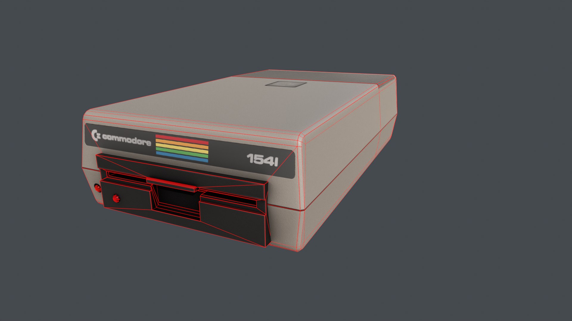 3D Commodore 1541 - TurboSquid 2311181