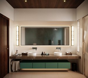 3D model Master Bathroom