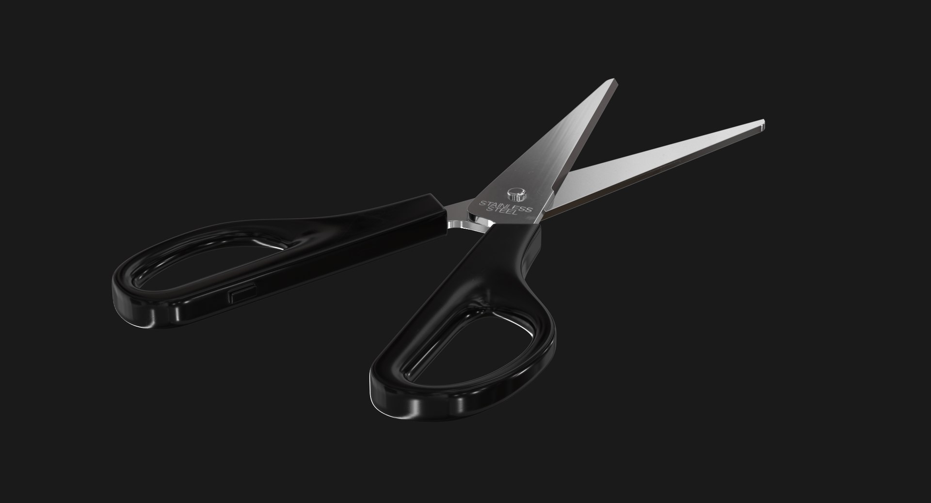 3D Realistic Scissors Model TurboSquid 1369194