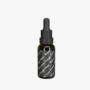 Bottle Eyedropper 3D