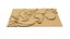 modern panel wall decor set wall relief mural CNC 85