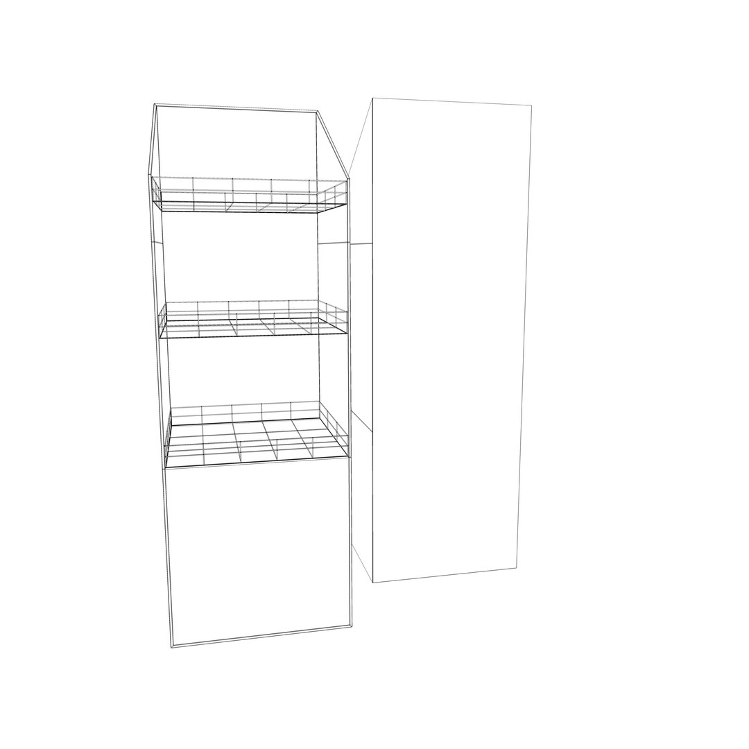 3D model display rack - TurboSquid 1361634