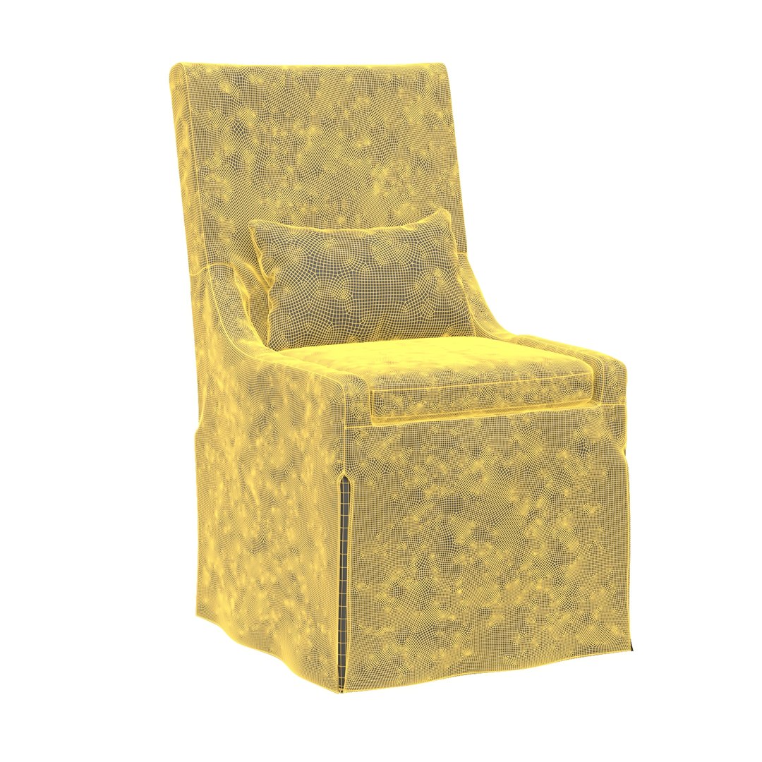 3D model Coley Armless Chair Uttermost TurboSquid 2059600