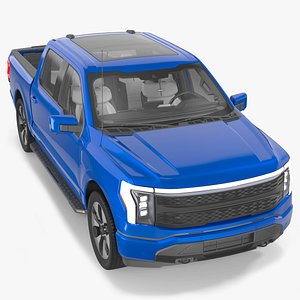 Electric Pickup Truck Light 3D model