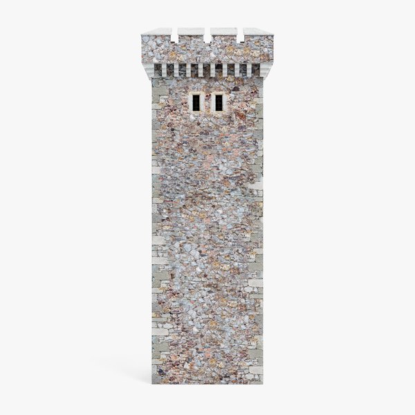 medieval tower model