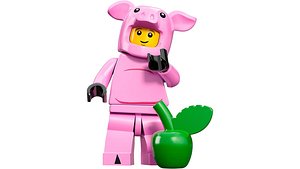 Lego Piggy Guy - Rigged Minifigure - 71007-14