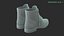 Botas de couro pretas