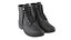Botas de couro pretas