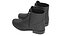 Botas de couro pretas