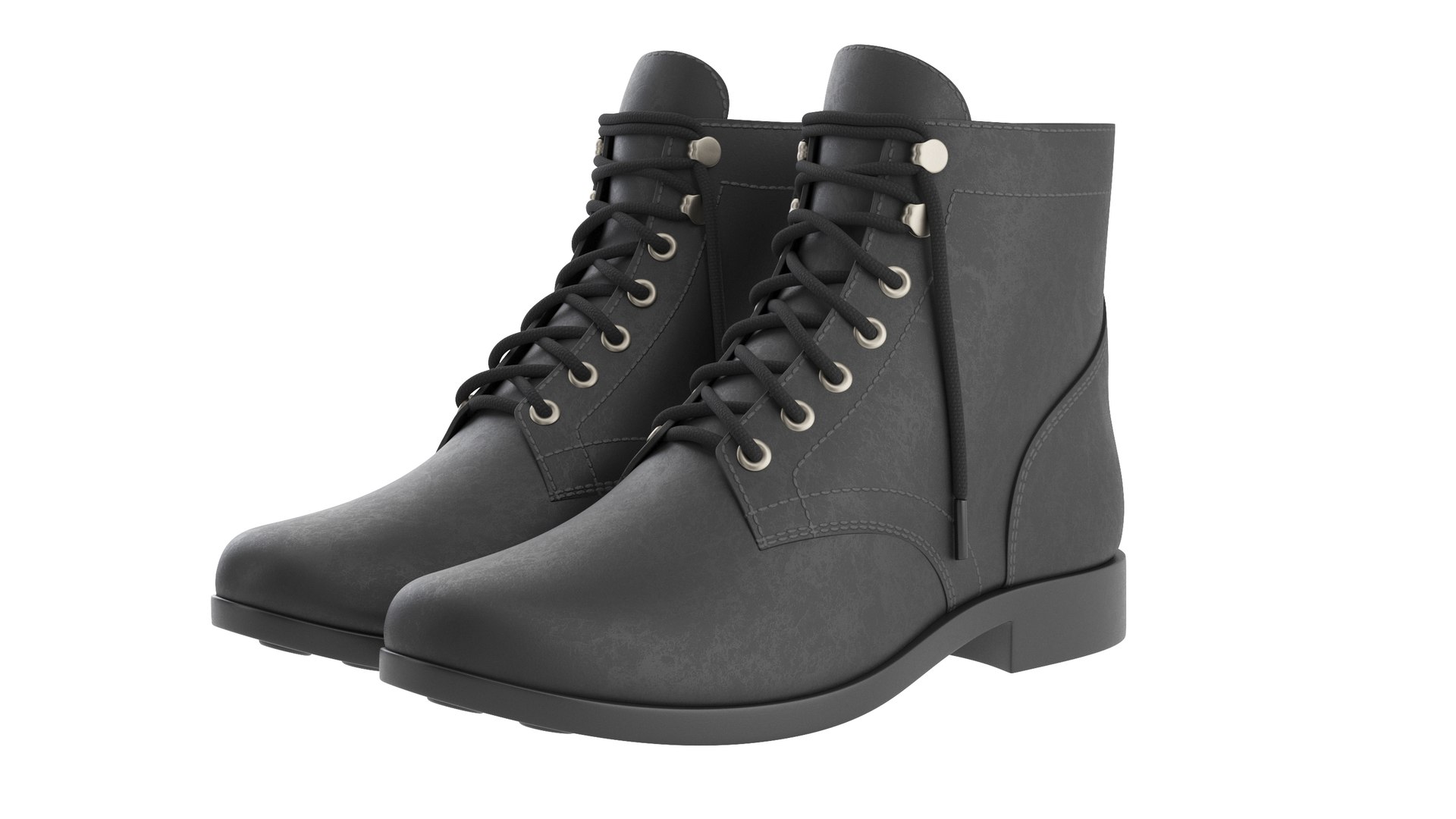 3D model Black Leather Boots https://p.turbosquid.com/ts-thumb/zE/rVl6CI/aP/shoes_0020/jpg/1743617802/1920x1080/fit_q87/96ddbc18a5561e3c4d9fa199d3afe3fe157f89db/shoes_0020.jpg