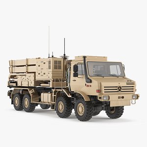 Mercedes Unimog IRIS-T SLS Launcher Vehicle