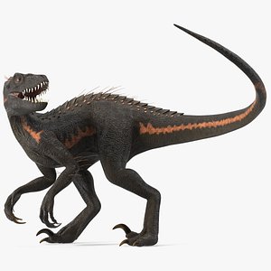 3D Indoraptor Walking Pose model