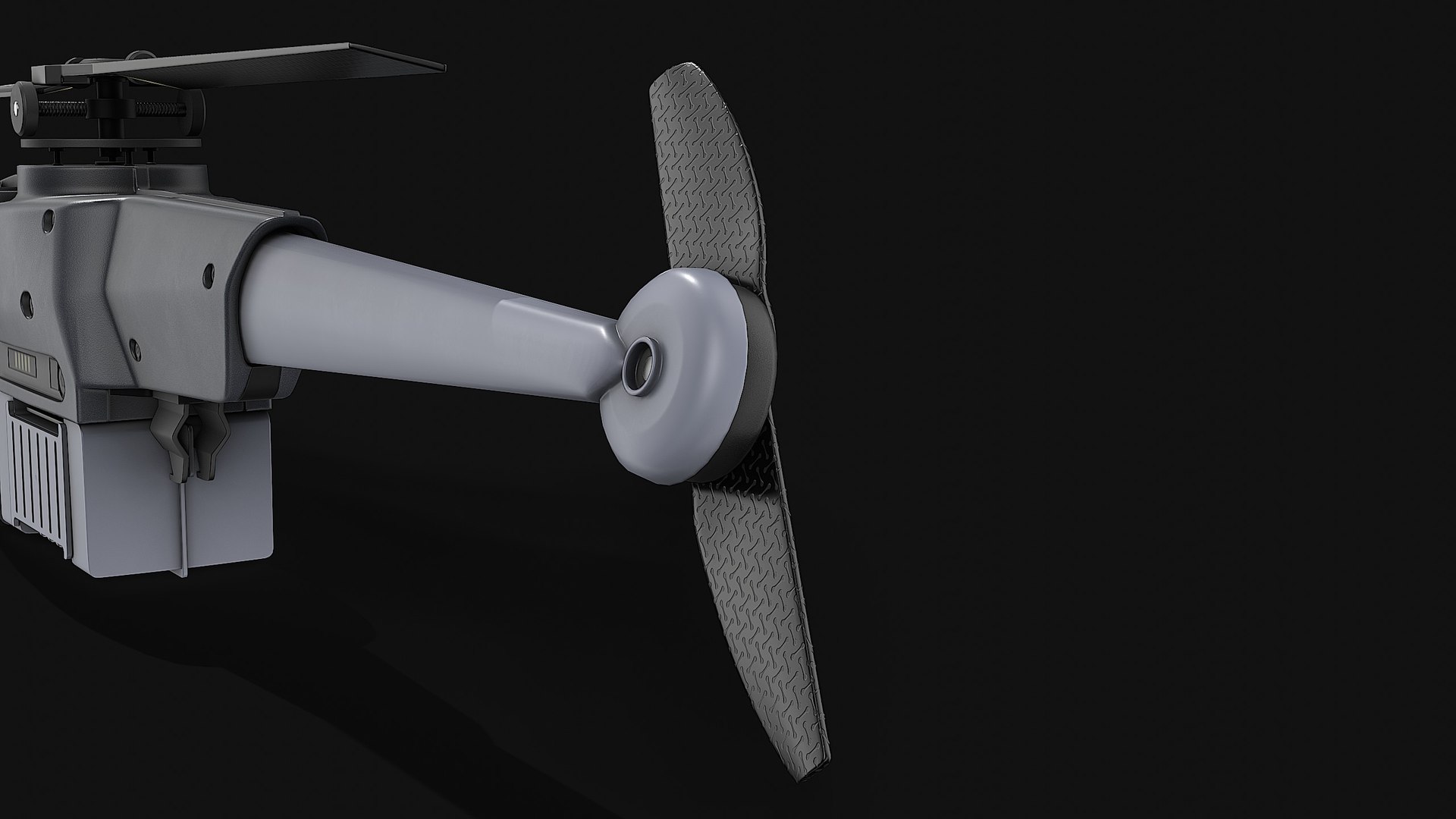 3D Flir Black Hornet 4 Nano UAV model https://p.turbosquid.com/ts-thumb/zE/xe6agB/RJ/10007/jpg/1705490237/1920x1080/fit_q87/3342cd42ea766af413946efdafefe9c53af878d7/10007.jpg