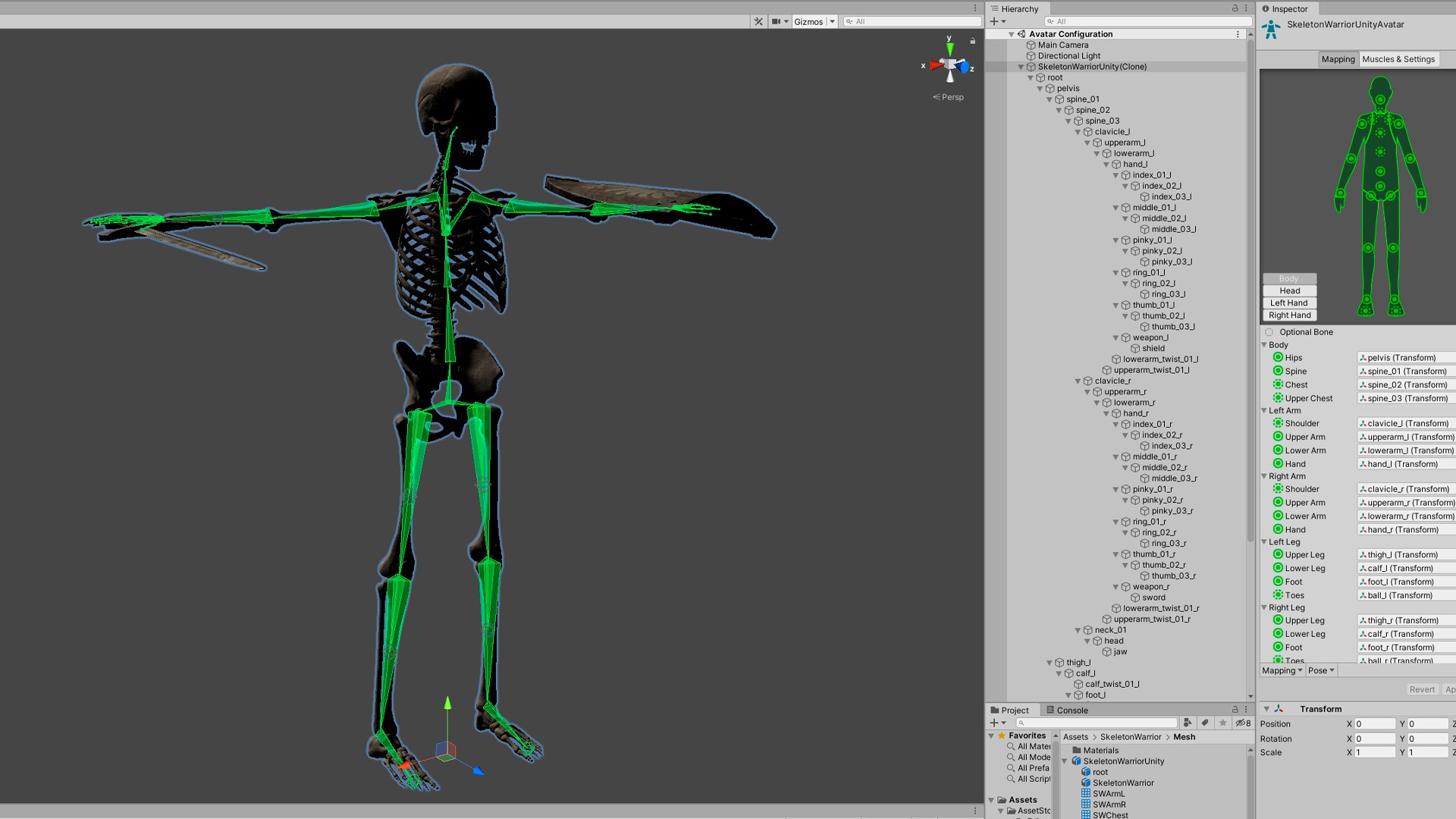 Free 3D Skeleton Warrior Model - TurboSquid 2011324