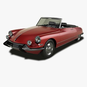 Citroen DS21 Cabriolet 3D model