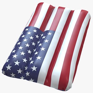 3D USA Inflatable Pillow
