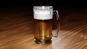beer mug 3D