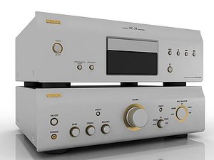 3d cd player model