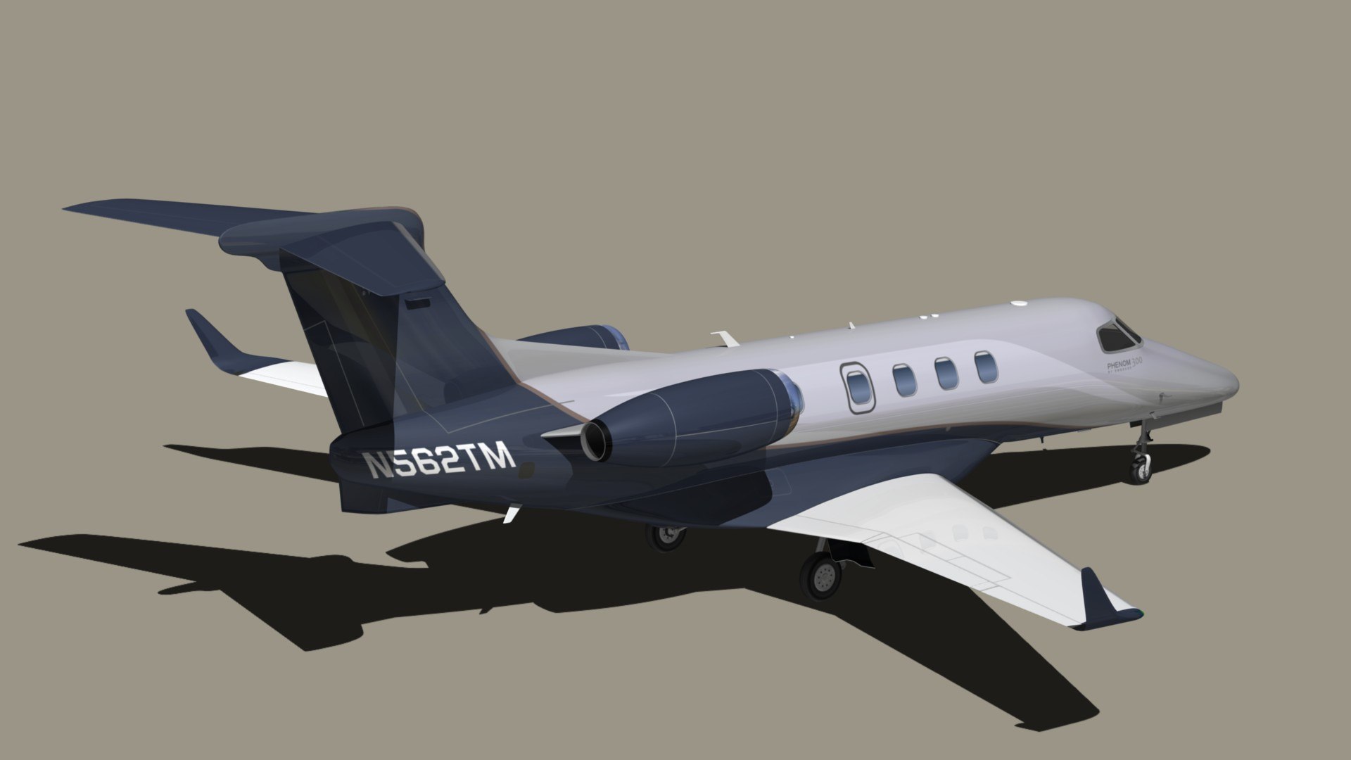 3D Embraer Phenom 300 2tm - TurboSquid 1670631