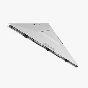 Untextured Triangular UFO