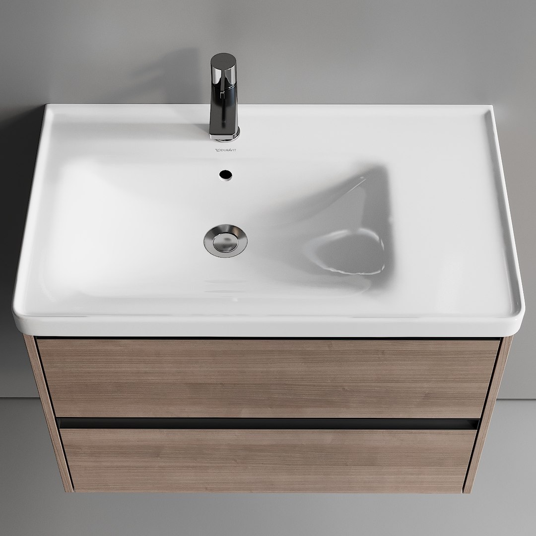 Duravit Ketho.2 Vanity Unit Set 3 Model - TurboSquid 1974526