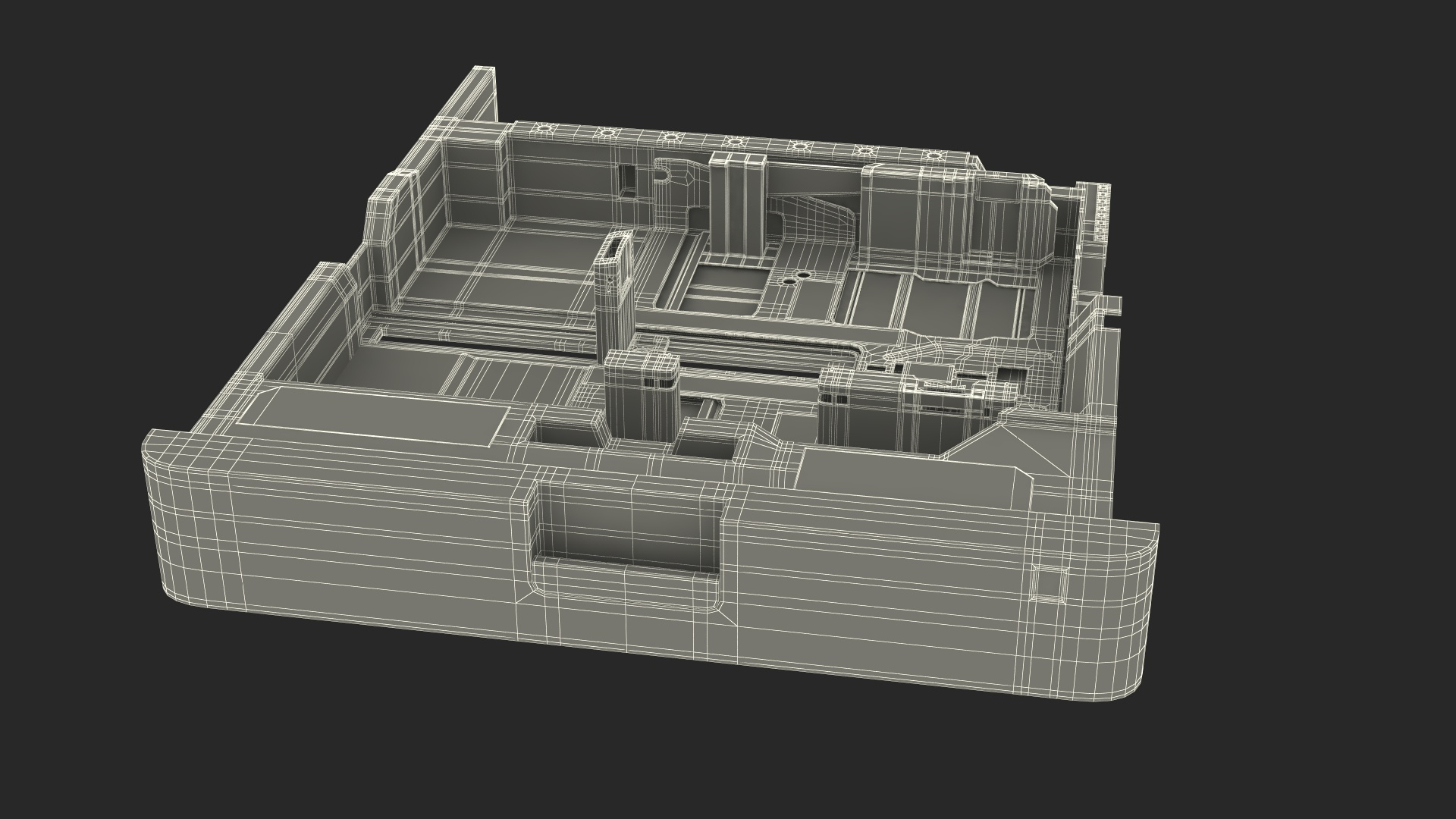 Canon MFP Paper Tray Model - TurboSquid 2252209