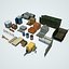 Material de contruccion lowpoly