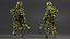 Francotirador en Leaf Ghillie Suit Rigged