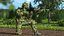 Francotirador en Leaf Ghillie Suit Rigged