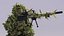 Francotirador en Leaf Ghillie Suit Rigged