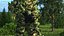Francotirador en Leaf Ghillie Suit Rigged