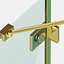 Box doccia Essenza Pro Gold KDJ S
