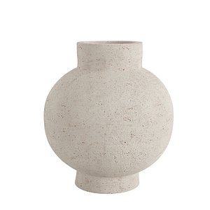 Clarity Hand Painted Pottery vase 3D model