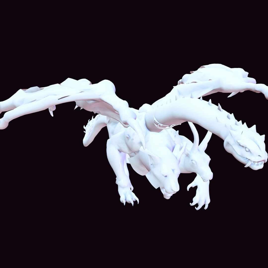 Monster Chimera 3D model - TurboSquid 2162961