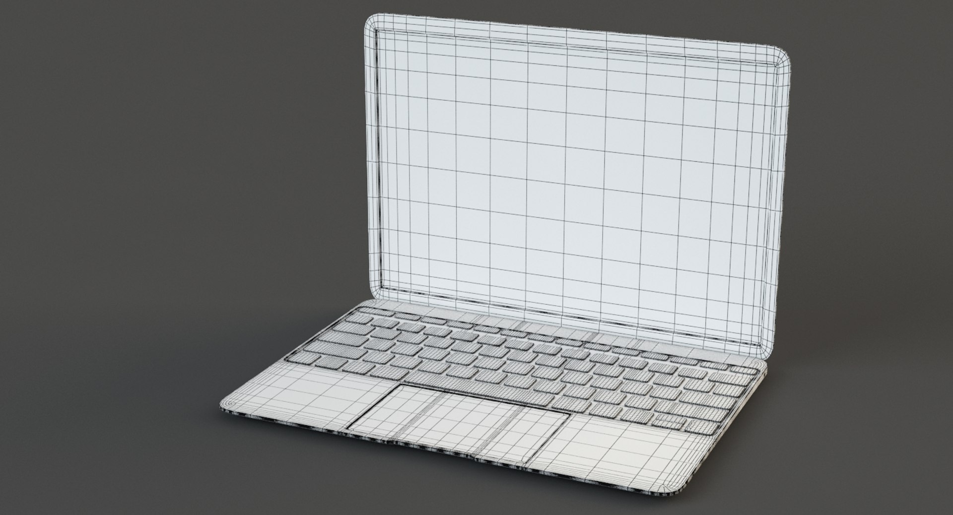 3D Laptop Space Grey Model - TurboSquid 1278348