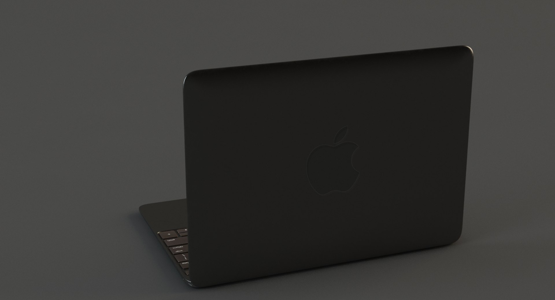 3D Laptop Space Grey Model - TurboSquid 1278348