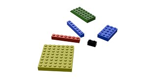 3D lego model