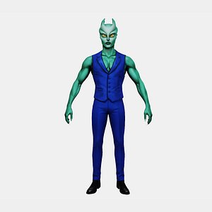 Alien 3D model