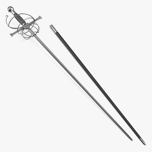 Rapier with Sheath