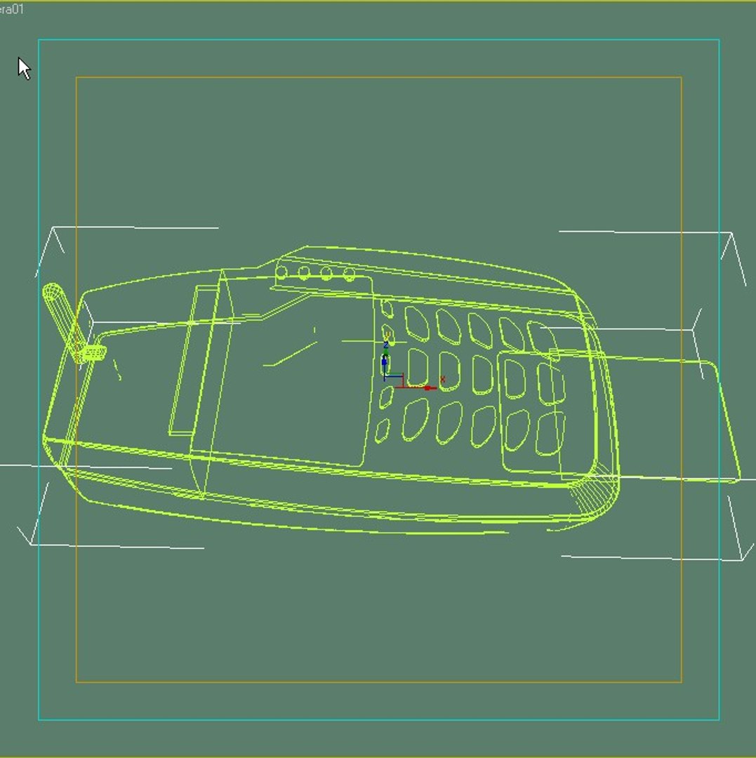 3d Wireless Credit Card Pinpad Model