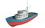 Vieux bateau de pêche v4