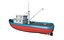 Vieux bateau de pêche v4