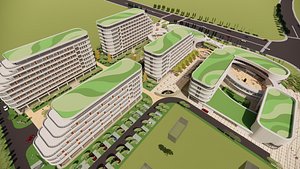 Homes and care center -A15 3D