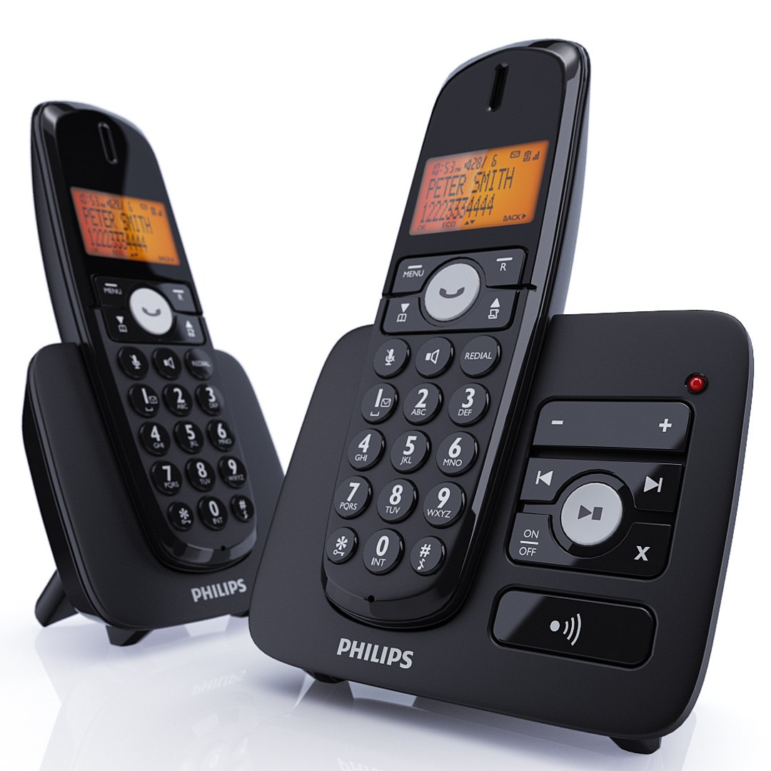 3d Philips Xl Cordless Phone Model