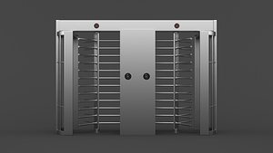 Turnstile Gate 3D model
