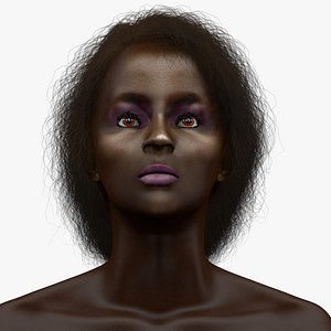woman head l1158 3D model