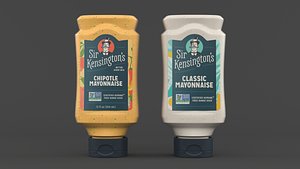 3D model Sauce Bottles