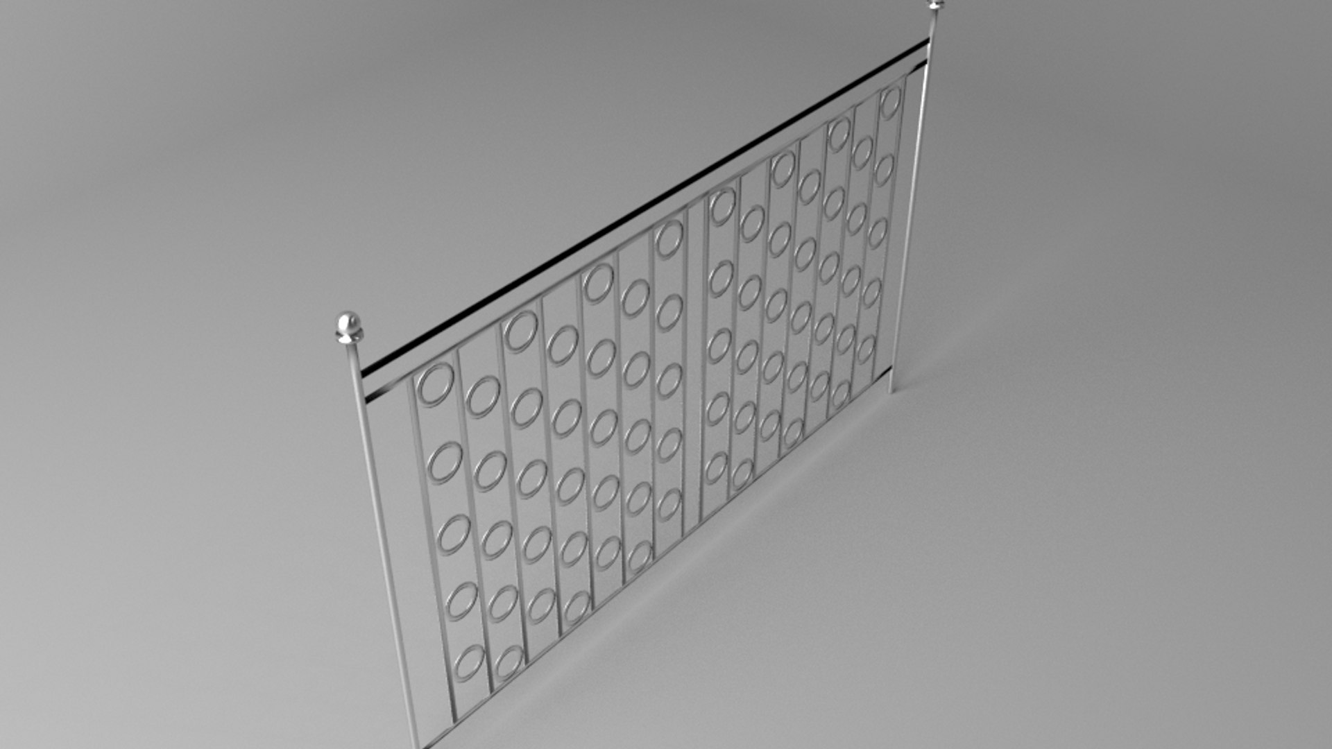Grillwork 5 3D Model - TurboSquid 1554230