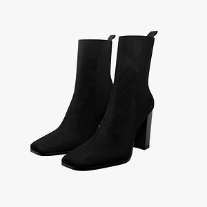 Female Black Boots