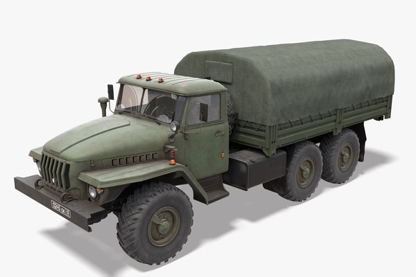 ウラル4320トラック3Dモデル - TurboSquid 1638505